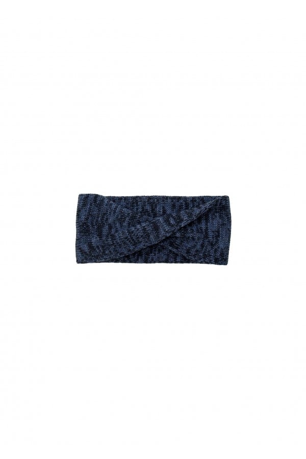 Headband blue merino wool FW22438