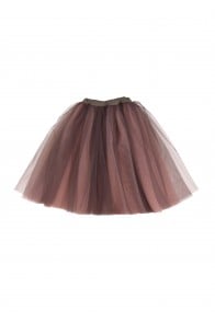 Skirt cocoa dusty pink tulle