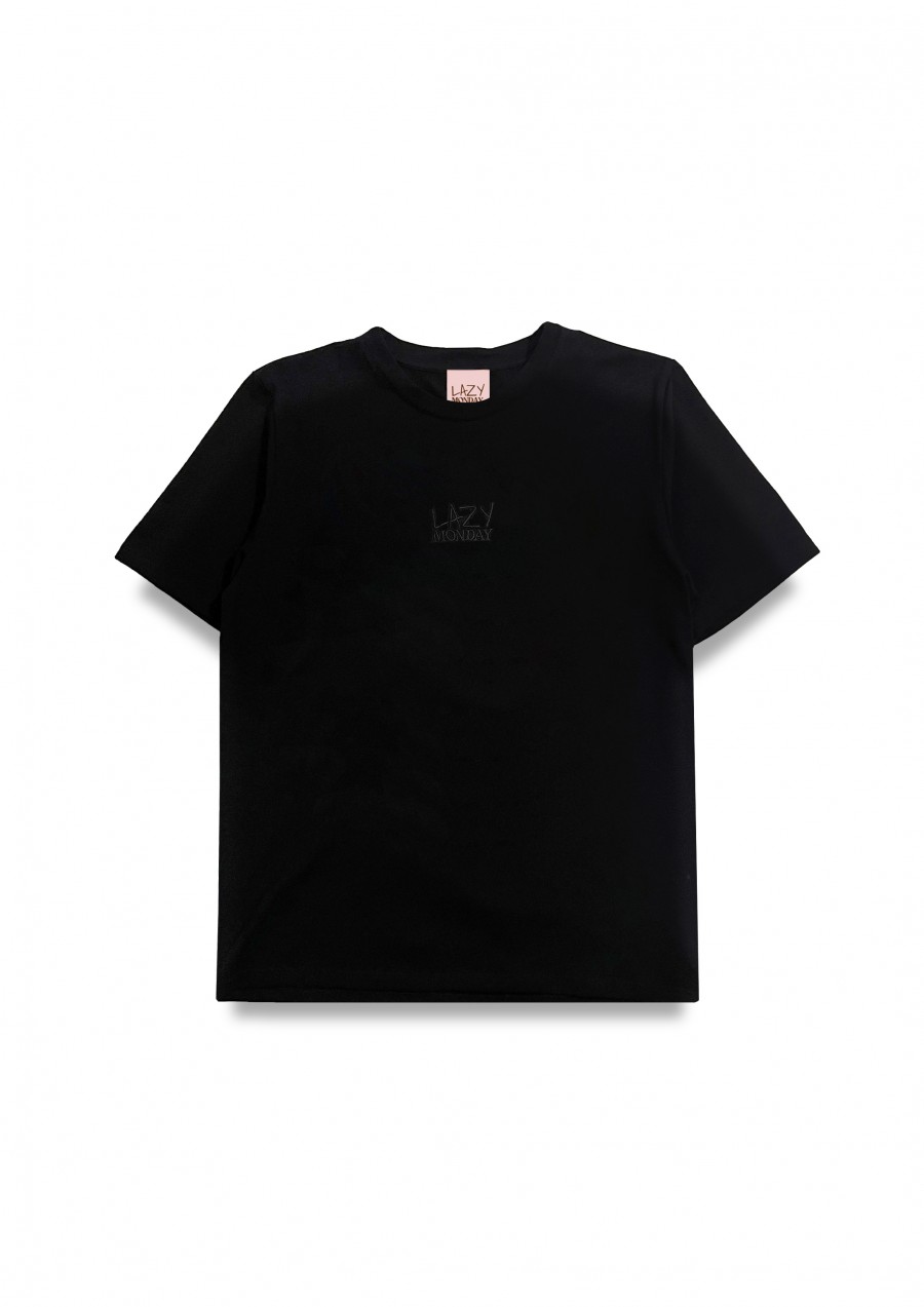 Lazy Monday everyday black top for male 0011_LM027