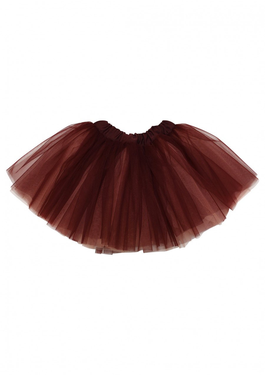 Tulle skirt Bordo and pastel pink, reversable FW19010