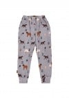 Pants with dog print FW23206