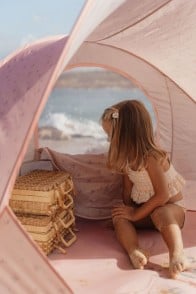 Little Dutch Pop-up beach tent "Ocean Dreams Pink