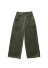 Pants green cotton velvet FW24177