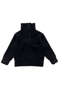 Kids sweater fleece dark grey