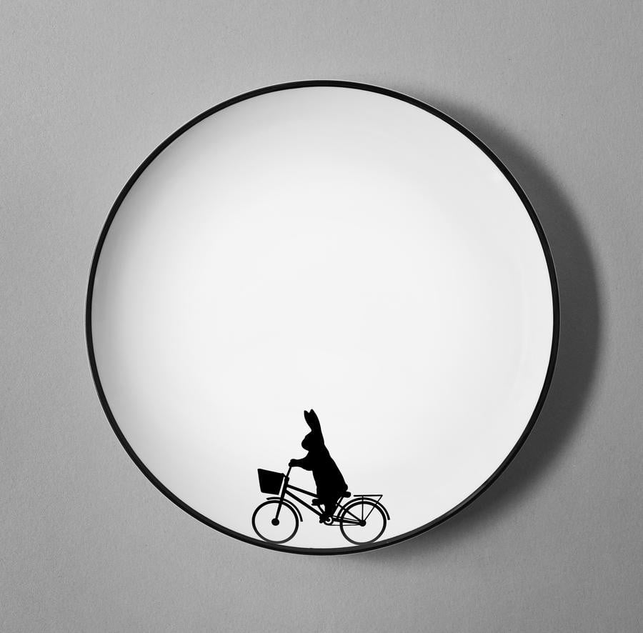 Plate "City Bike Rabbit onesize HAM072