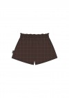 Shorts brown checkered FW21111L