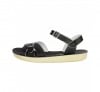 Salt-Water Boardwalk black sandals, adults 1906A