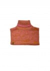 Bib pink merino wool FW23340