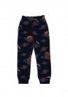 Sweatpants with allover planet print FW24056