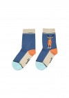 Boys socks blue with deer FW19140