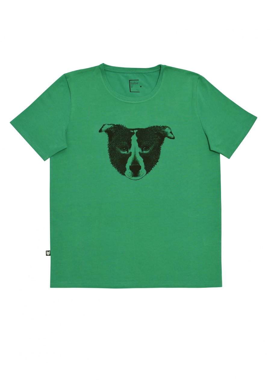 Top green  with dog FW18209