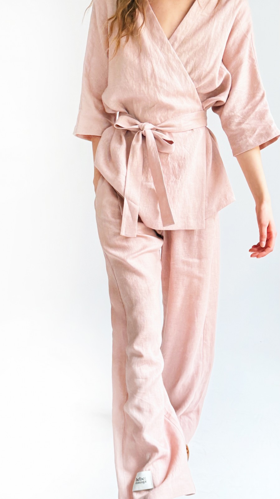 Pants pink linen 0038_S25382