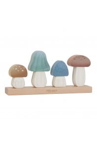 Stacking Puzzle Mushrooms ´Forest Friends´