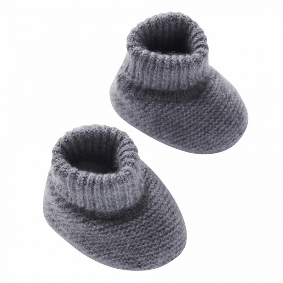 CASSIDY baby slippers Grey Melange 972690494