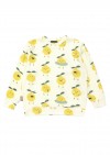 Sweater terry loop with lemons print SS23269L