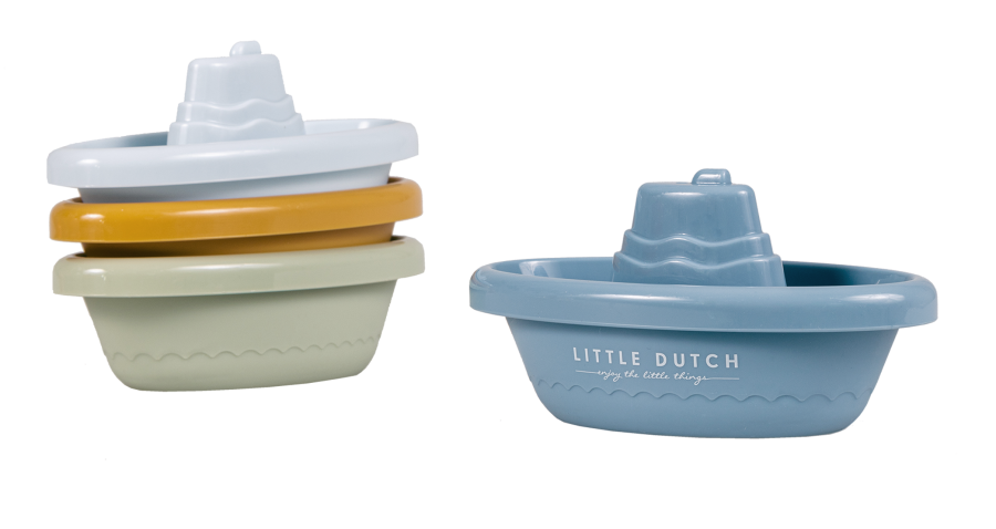 Stackable Bath Boats Blue LD2007436