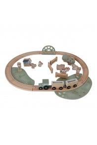 Little Dutch Wooden train track - Little Farm