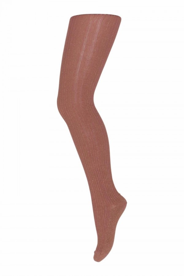 Celosia glitter tights, copper brown 17017-0-2315