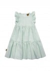 Dress light blue with ruffle SS23456L