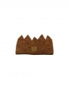 Crown brown merino wool FW23054