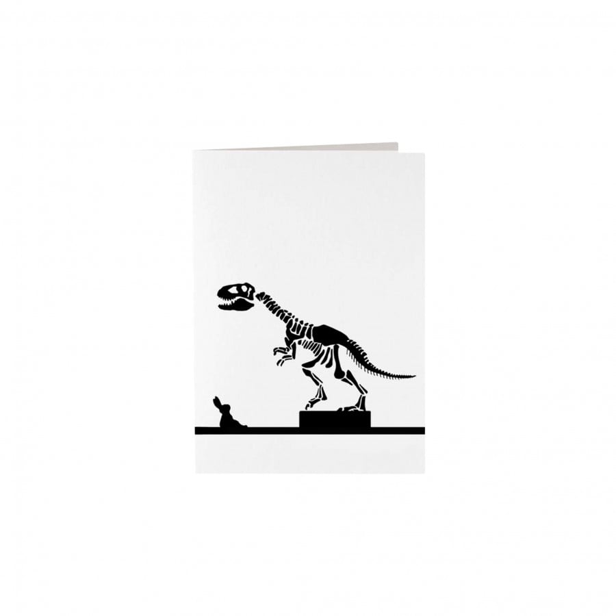 Card "Dinosaur Rabbit onesize HAM052