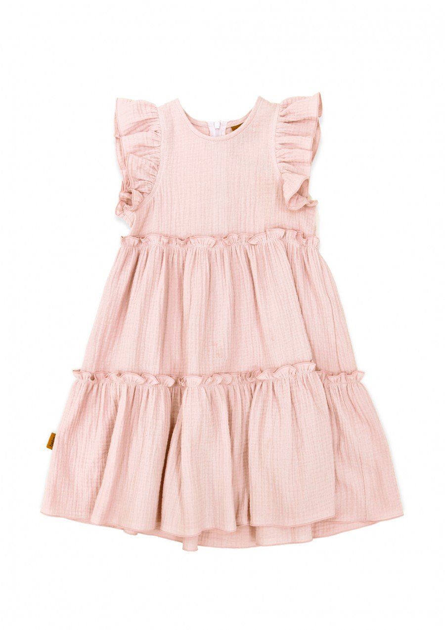 Dress pink muslin SS24167L