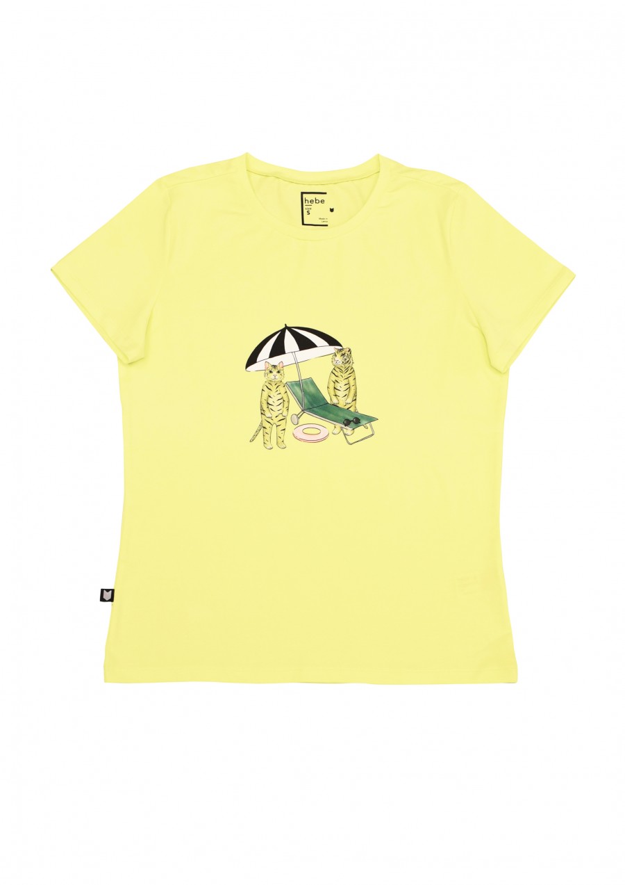 Top yellow for female SS20014