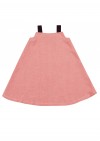 Dress sleevless pink linen SS19078L