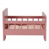 Wooden doll bed with textile LD7097