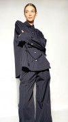 Dark navy pants, long 0049_LM043
