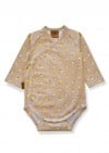 Wrap body with small lemon allover print 0155_S25228