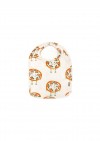 Baby bib with pizza print SS23059