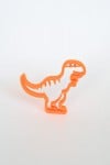 MĪCI  stencil orange dino MICIdino3