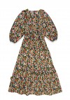 Dress with flower print for female LIGO2301