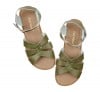 Salt-Water olive sandals, adults 816Y