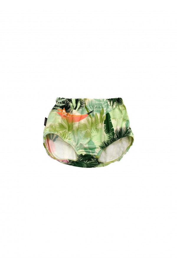 Bloomers with green palm print SS24551