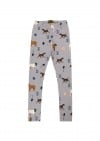 Leggings with dog print FW23202L