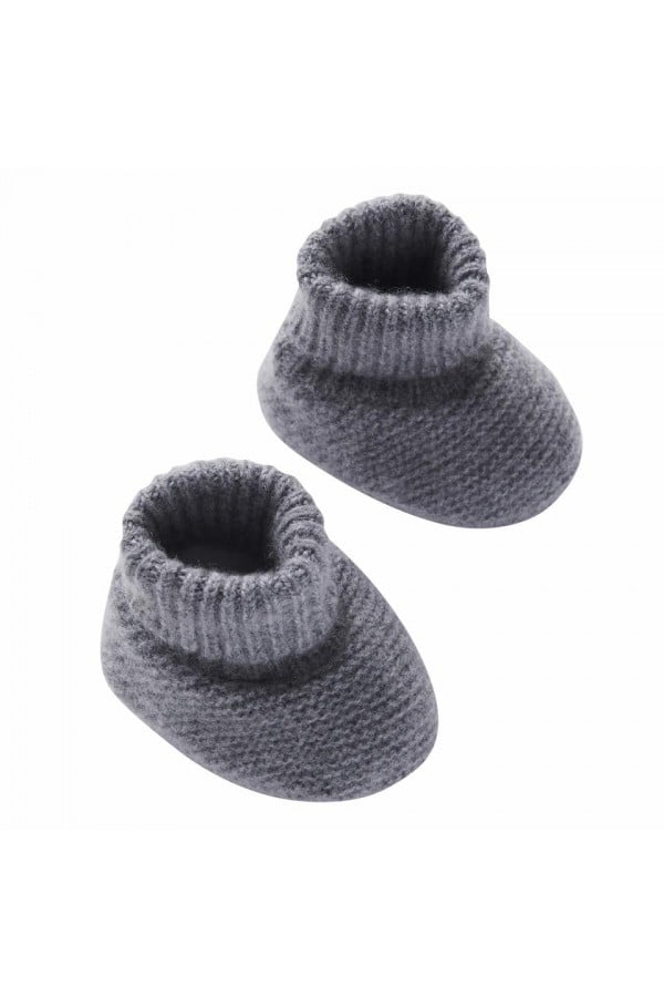 CASSIDY baby slippers Grey Melange 972690494