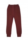 Warm pants dark red FW21204L