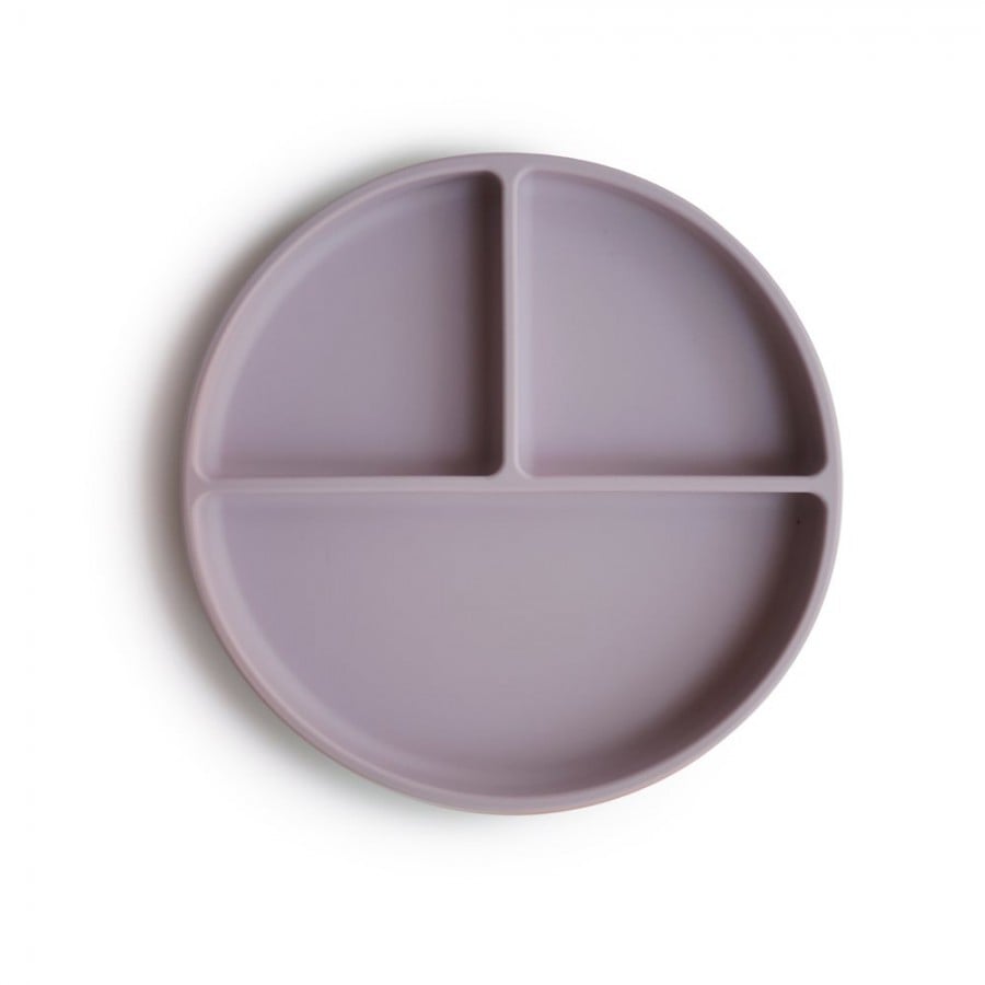 Mushie Silicone Plate - Soft Lilac 2320442