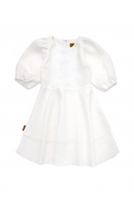 Dress linen white