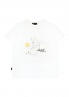 Top white with a cat for male SS21231