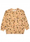 Warm sweater with floral mustard print for adult FW21412