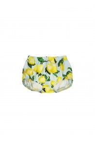 Bloomers with lemon print