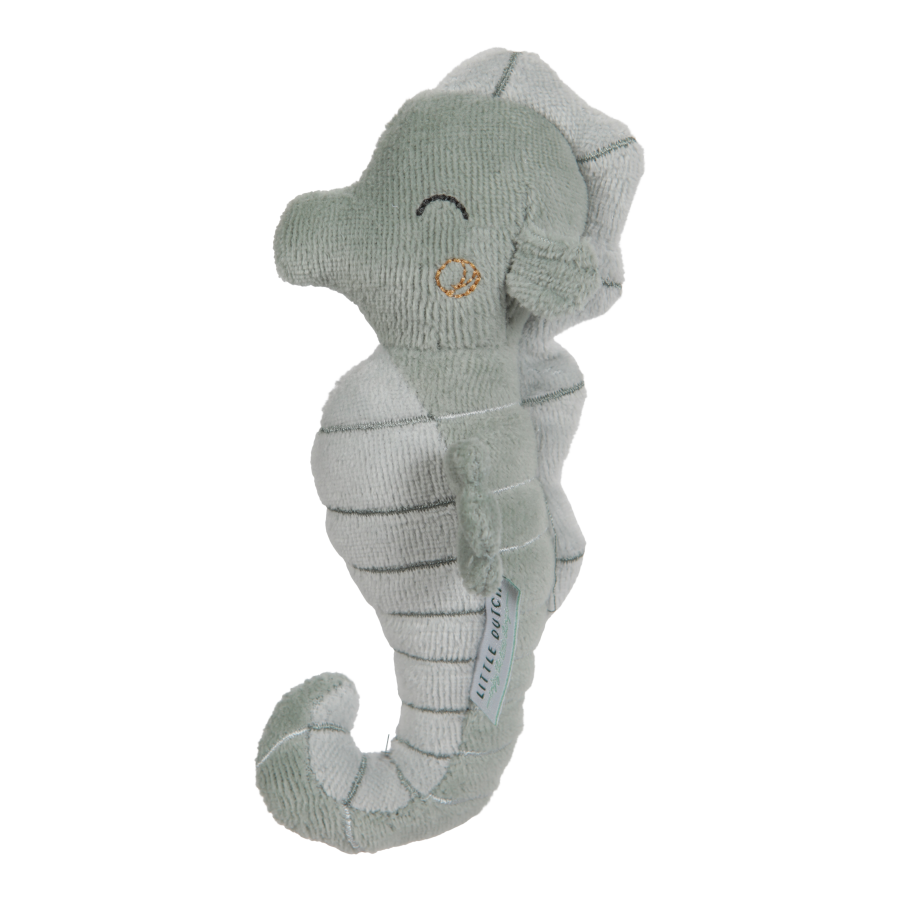 Rattle Toy Seahorse Ocean Mint LD4823