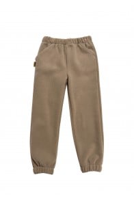 Pants fleece taupe