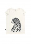 Top white with leopard for girls SS20147