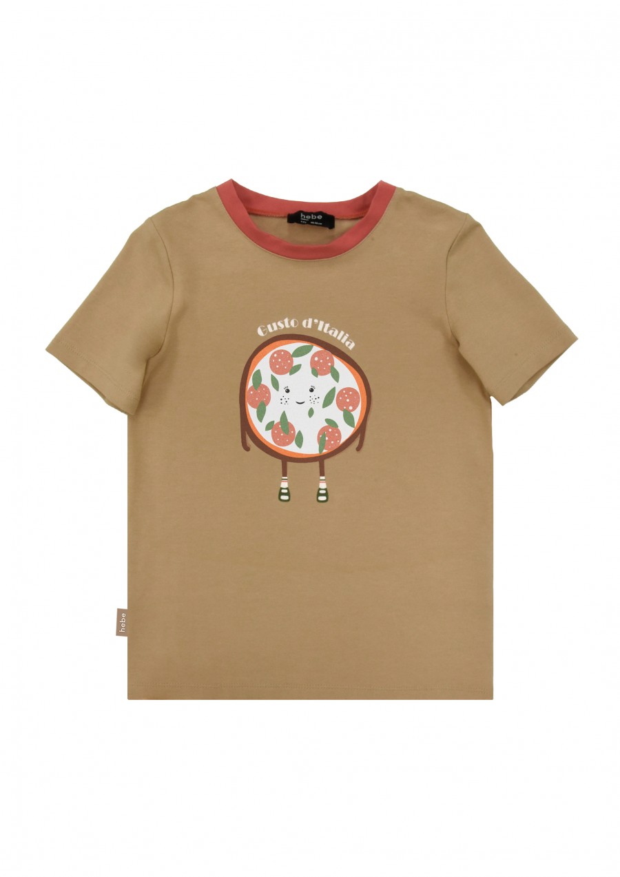Top light brown with pizza SS23430