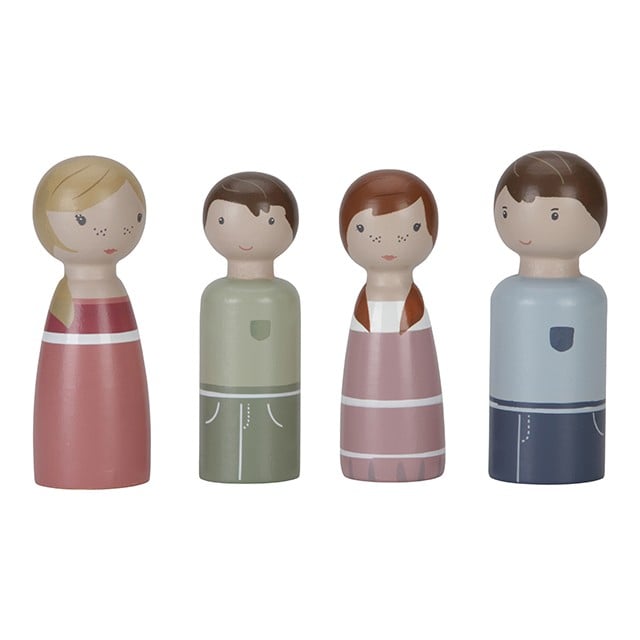 Little Dutch Dollhouse Expansion Set ´Rosa family´ FSC LD7121