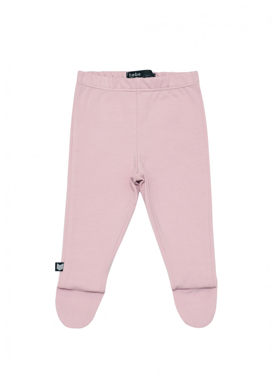 Trousers with feet pink FW19038